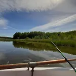 Ferienhaus Mit Eigenem Boot & 2 Fahrraedern 100 M Zum See An Den Sieben Seen بيت للعطل *