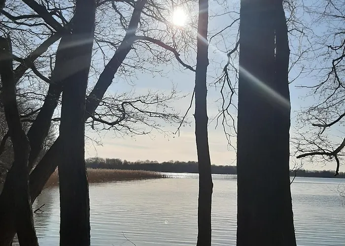 Ferienhaus Mit Eigenem Boot & 2 Fahrraedern 100 M Zum See An Den Sieben Seen *
